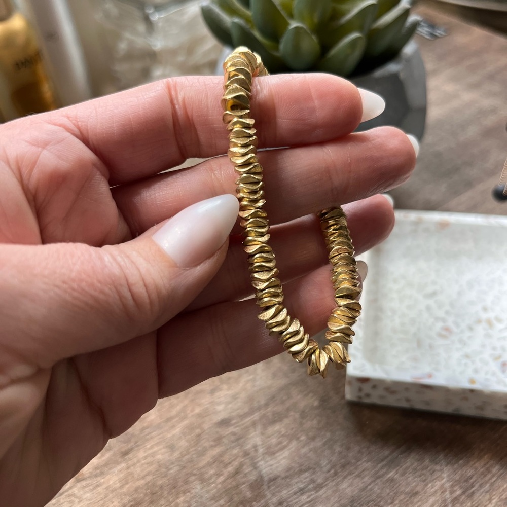 Gold Stretch Bracelet